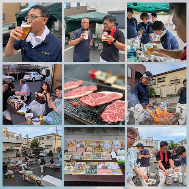 ビールと肉って黄金コンビ！